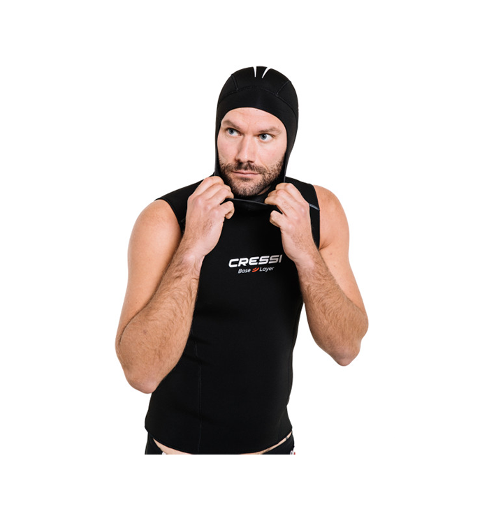 Base Layer Hood Vest Man 2,5 - 5Mm S/2