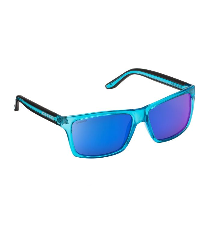 Rio Sunglasses Crystal Blue/Mirrored Lens Blue