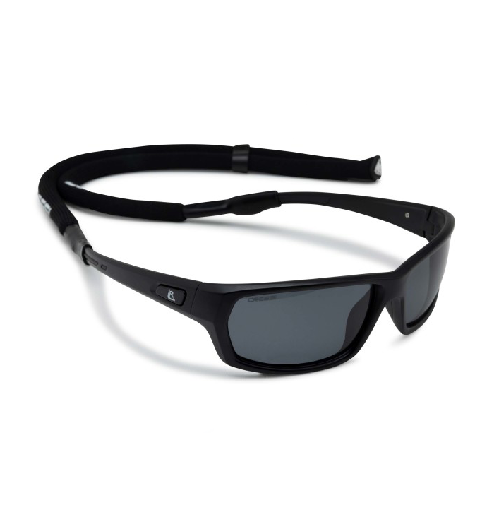 Bill Sunglasses W/Lace Black/Smoked Lens Black