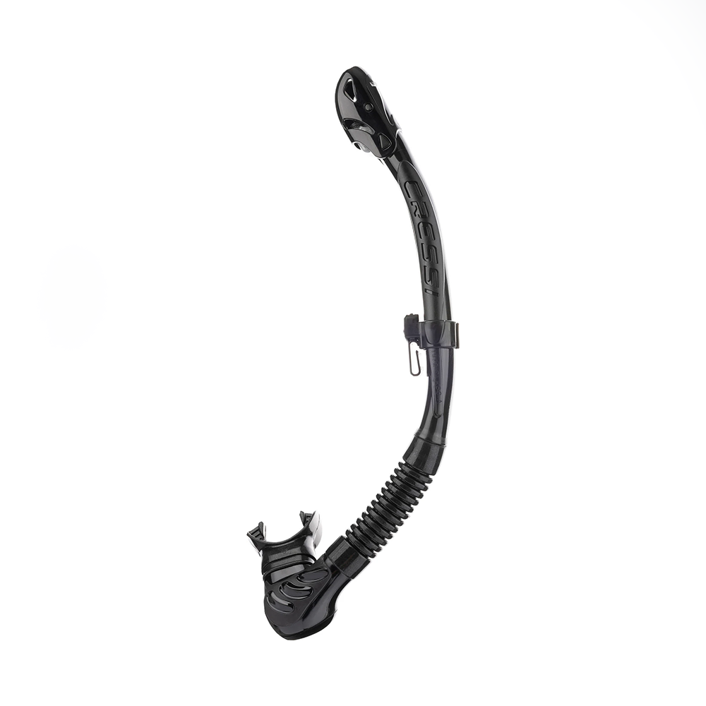 Alpha Ultra Dry Snorkel Sil. Black/Tube Black