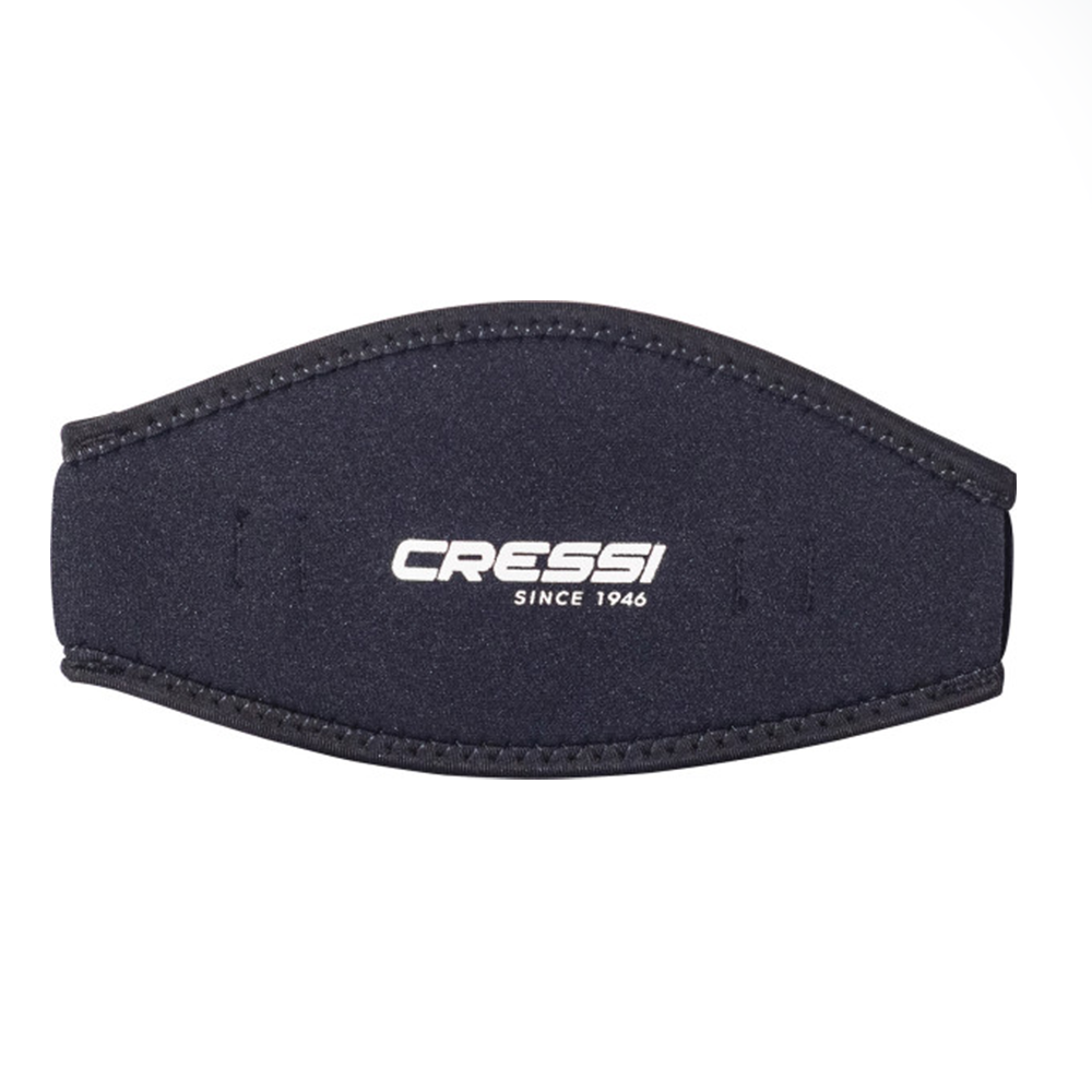 Neoprene Mask Strap Cover Black