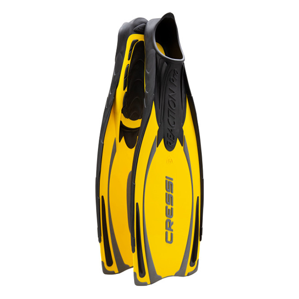 Reaction Pro Fins Yellow/Silver 36/37 ( 3/4 )
