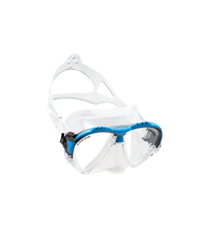 Matrix Mask Sil Clear/Frame Blue