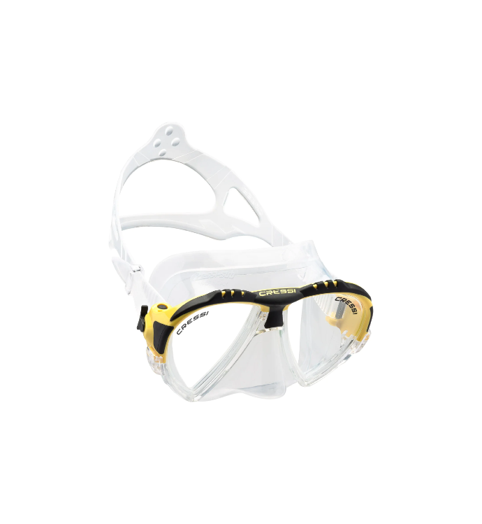 Matrix Mask Sil Clear/Frame Yellow