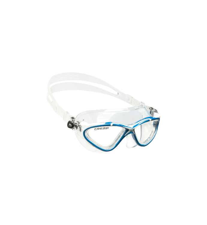 Planet Goggles Sil Clear/Frame Blue White