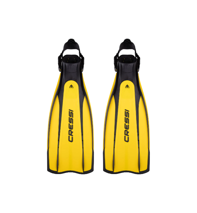 Pro Light Fins Black/Yellow S/M