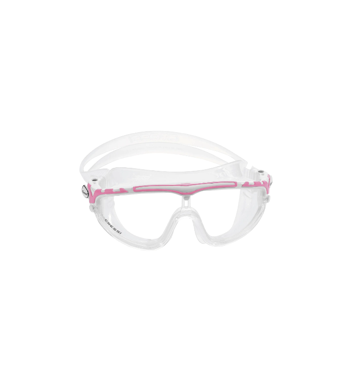 Skylight Goggles Sil Clear/Frame White Pink