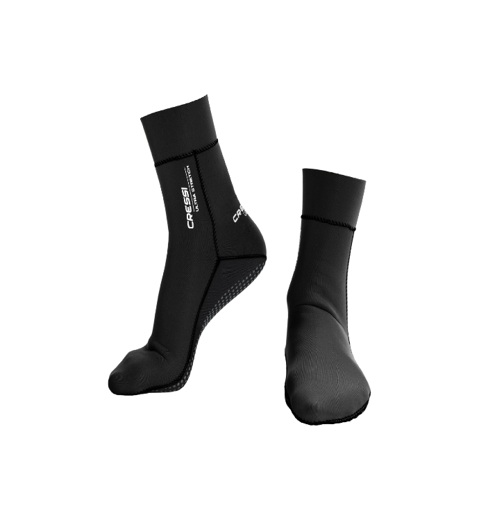 Ultra Stretch Neoprene Socks Black 1.5Mm L