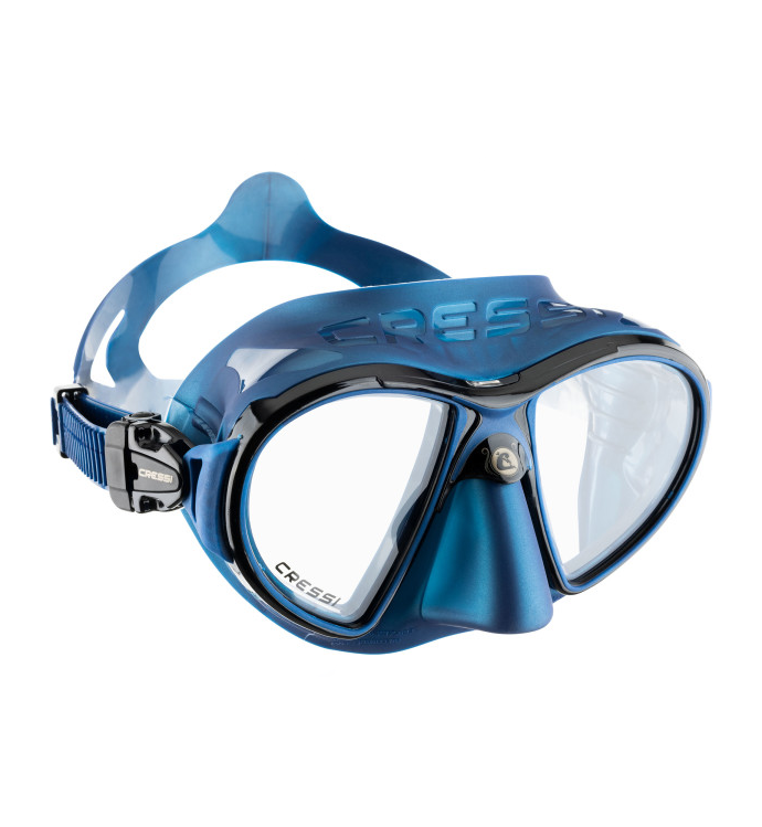 Zeus Mask Blue Metal