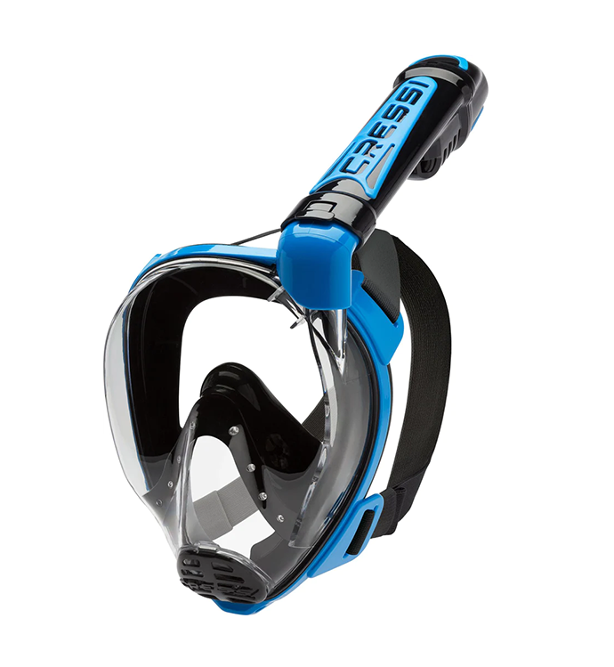 Duke Dry Full Face Mask Black/Blue S/M