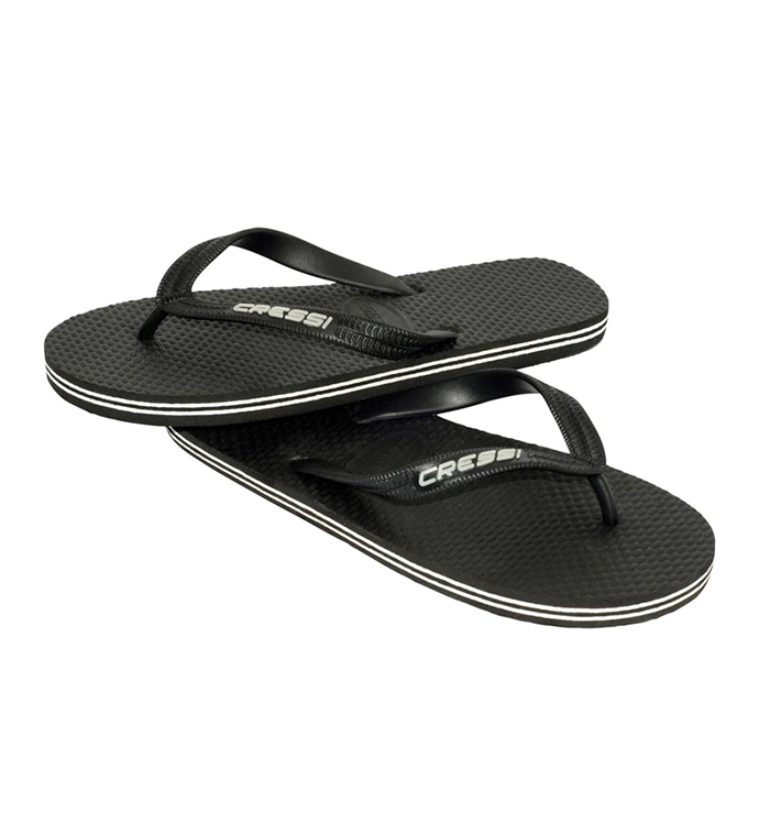 Beach Flip Flops Black 35/36