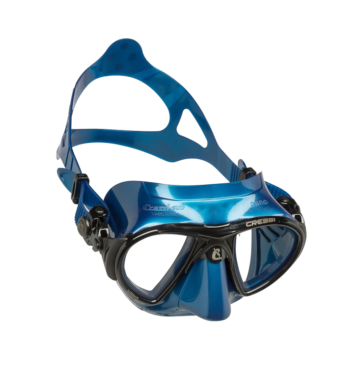 Nano Mask Blue (Silver/Frame Black)