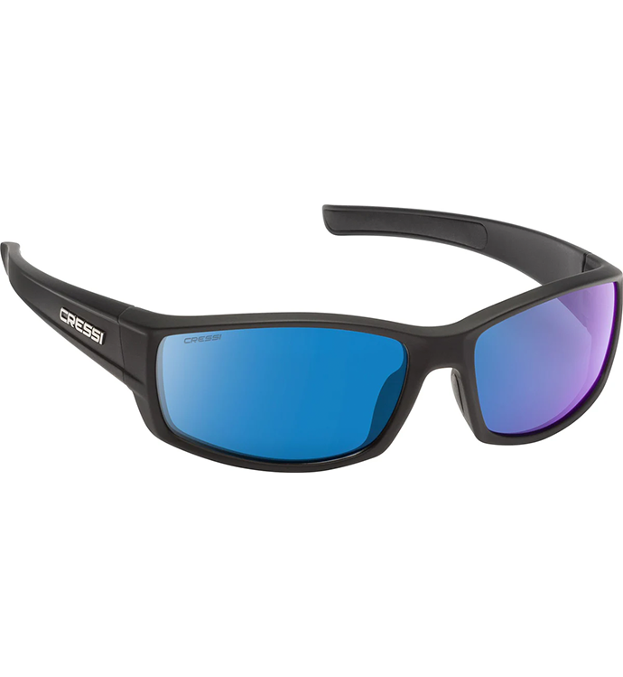 Hunter Sunglasses Grey Mirrored Lens Blue