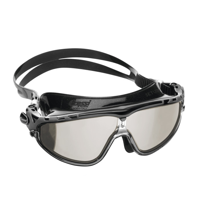 Skylight Goggles Sil Black/ Frame Black Grey Mirrored Lens