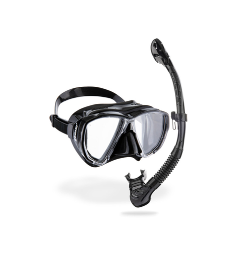 [WDS337550] Big Eyes Evo Mask + Alpha UD Combo Black/Black