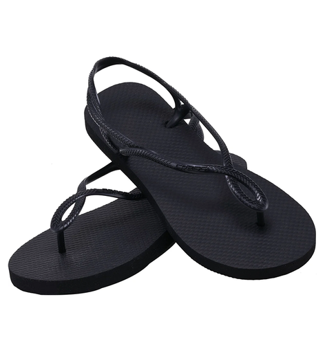 [XVB9597535] Lady Flip Flop Marbella With Strap 35/36 Black