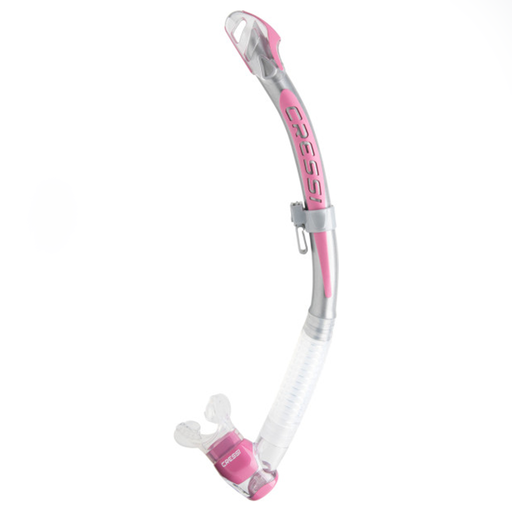 [ES300054] Corfu Snorkel Sil. Clear/Tube Silver Pink
