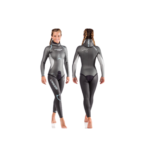 [LF451103] Free Lady 2-Piece Wetsuit 3.5Mm M/3