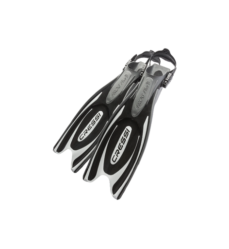 [BF205540] Frog Plus Fins Black/Silver S/M