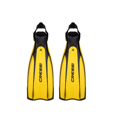 [BG171040] Pro Light Fins Black/Yellow S/M