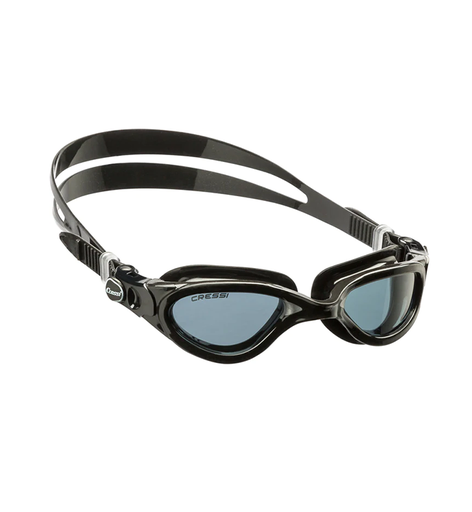 [DE202392] Flash Goggles Black/Frame Black Grey Smoked Lens