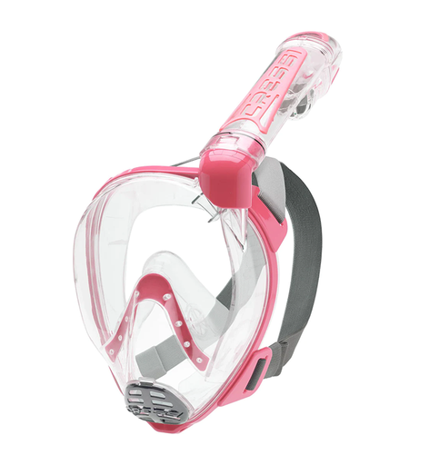 [XDT010040] Duke Dry Full Face Mask Clear/Pink M/L