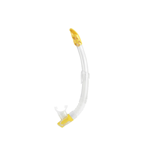 [EG261010] Gamma Snorkel Sil. Clear/Tube Yellow