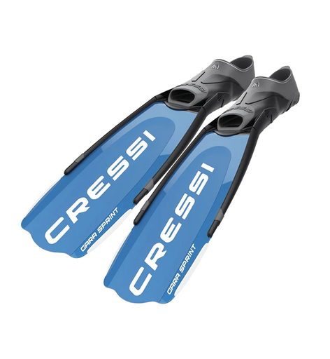 [BH082040] Gara Modular Sprint Fins Blue Metal 40/41