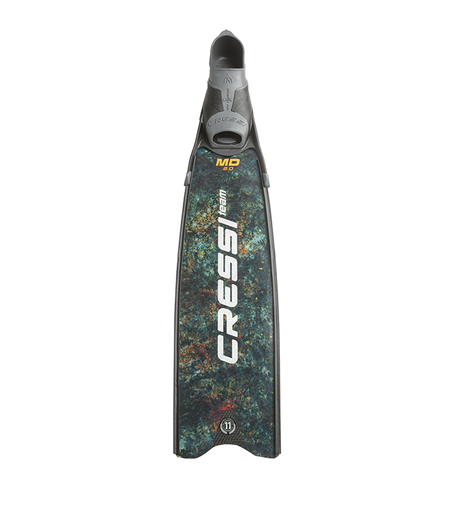 [BH167540] Gara Turbo Carbon Fins Md Green Camou 40/41