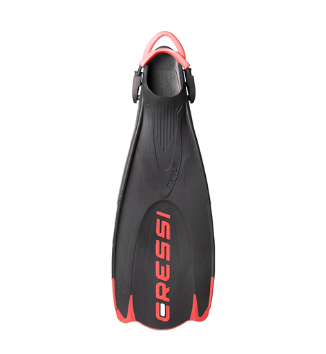 [CA155838] Maui Fins Div-Cen Black/Red S/M