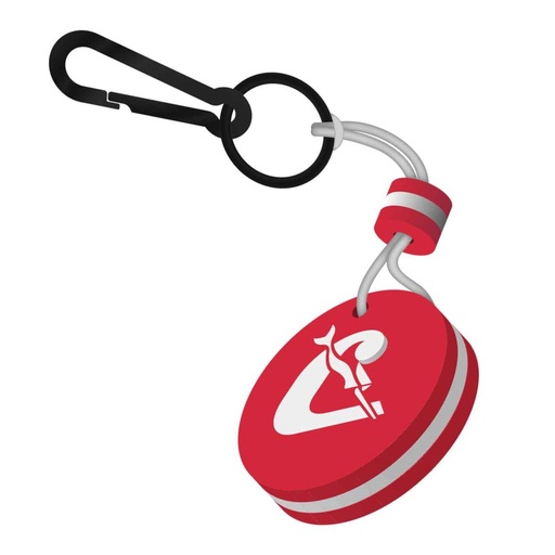 [NY000080] Floating Keychain Red